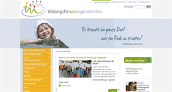 Desktop Screenshot of bildungsforum-mengerskirchen.de